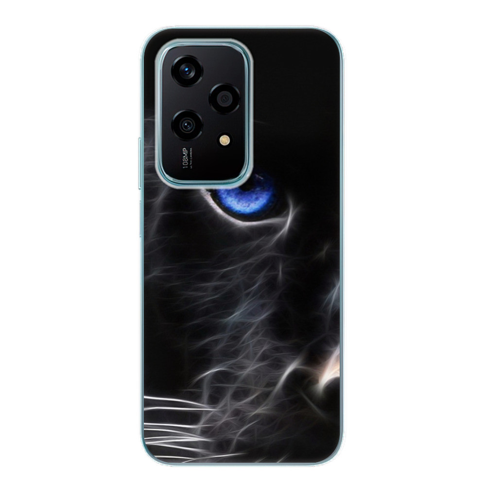 Odolné silikónové puzdro iSaprio - Black Puma - Honor 200 Lite