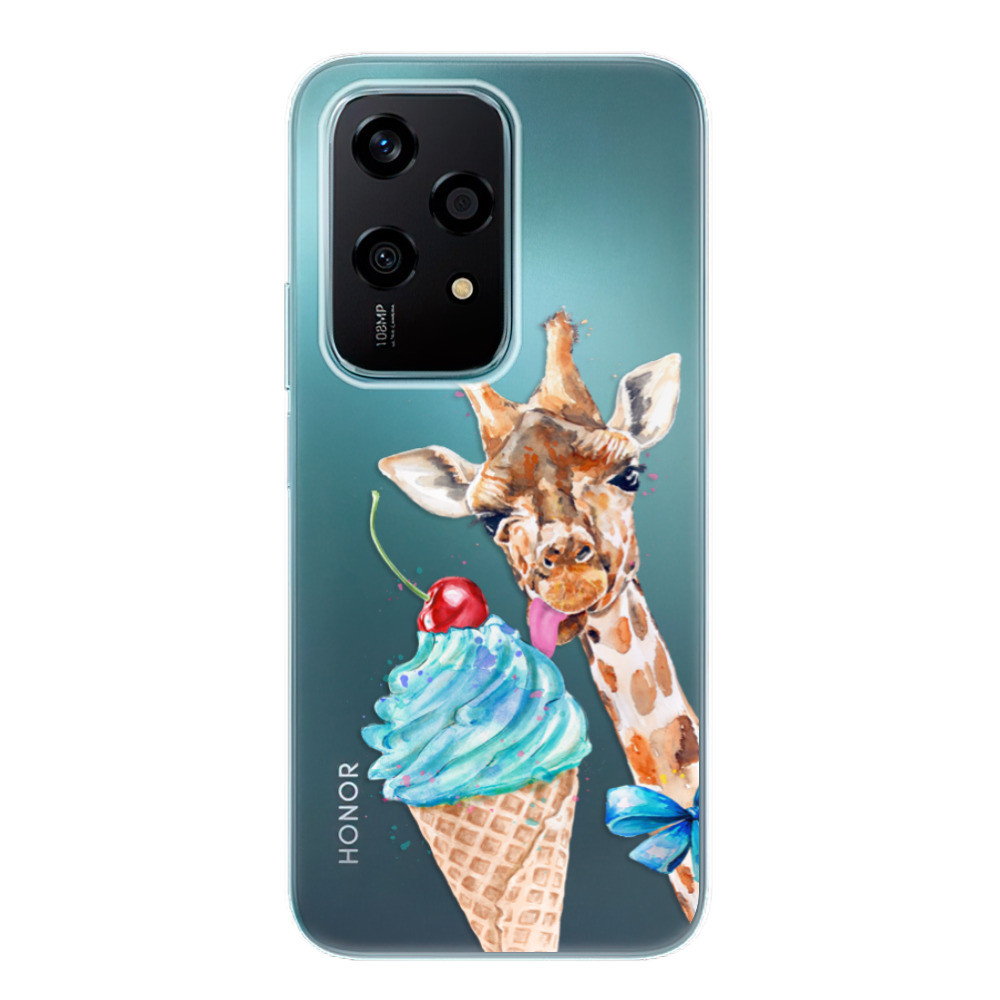 Odolné silikónové puzdro iSaprio - Love Ice-Cream - Honor 200 Lite