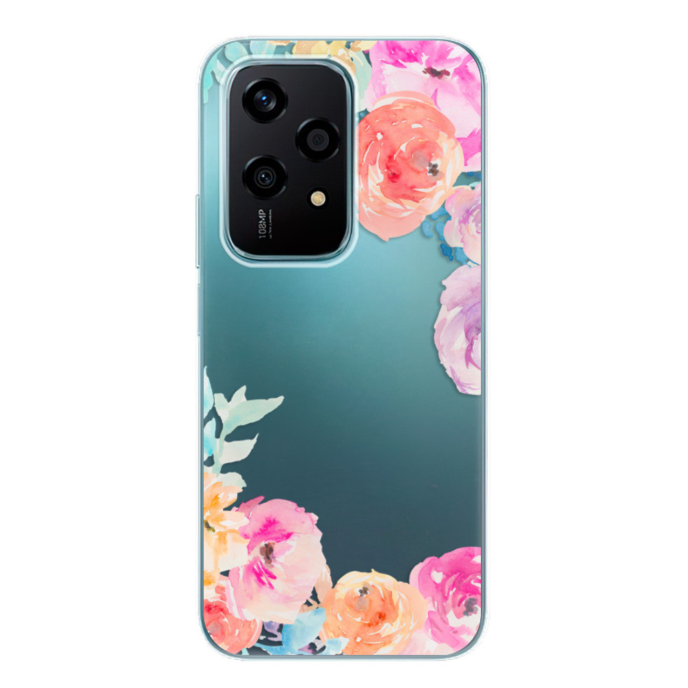 Odolné silikónové puzdro iSaprio - Flower Brush - Honor 200 Lite