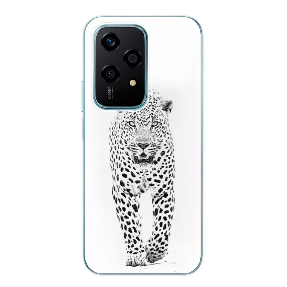 Odolné silikónové puzdro iSaprio - White Jaguar - Honor 200 Lite