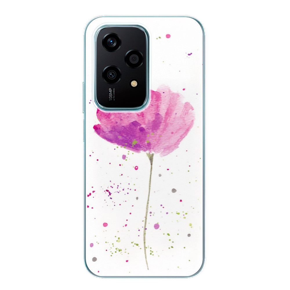Odolné silikónové puzdro iSaprio - Poppies - Honor 200 Lite