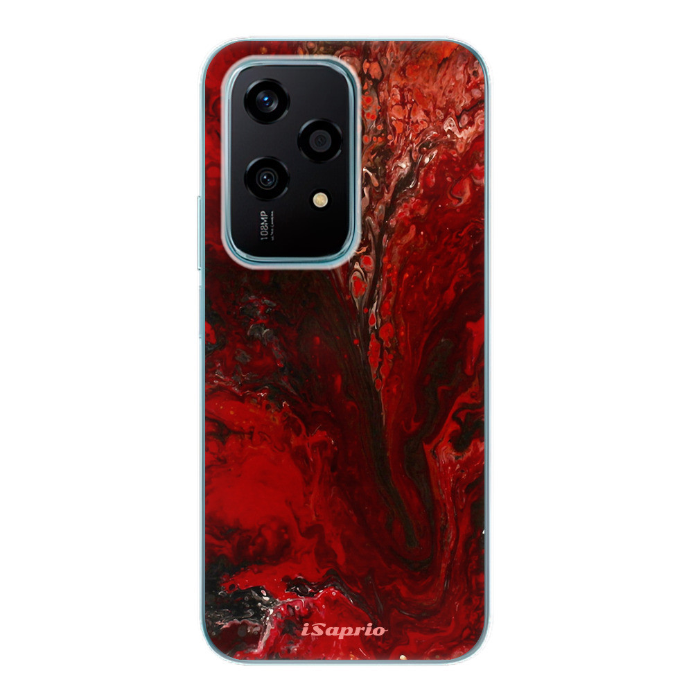 Odolné silikónové puzdro iSaprio - RedMarble 17 - Honor 200 Lite