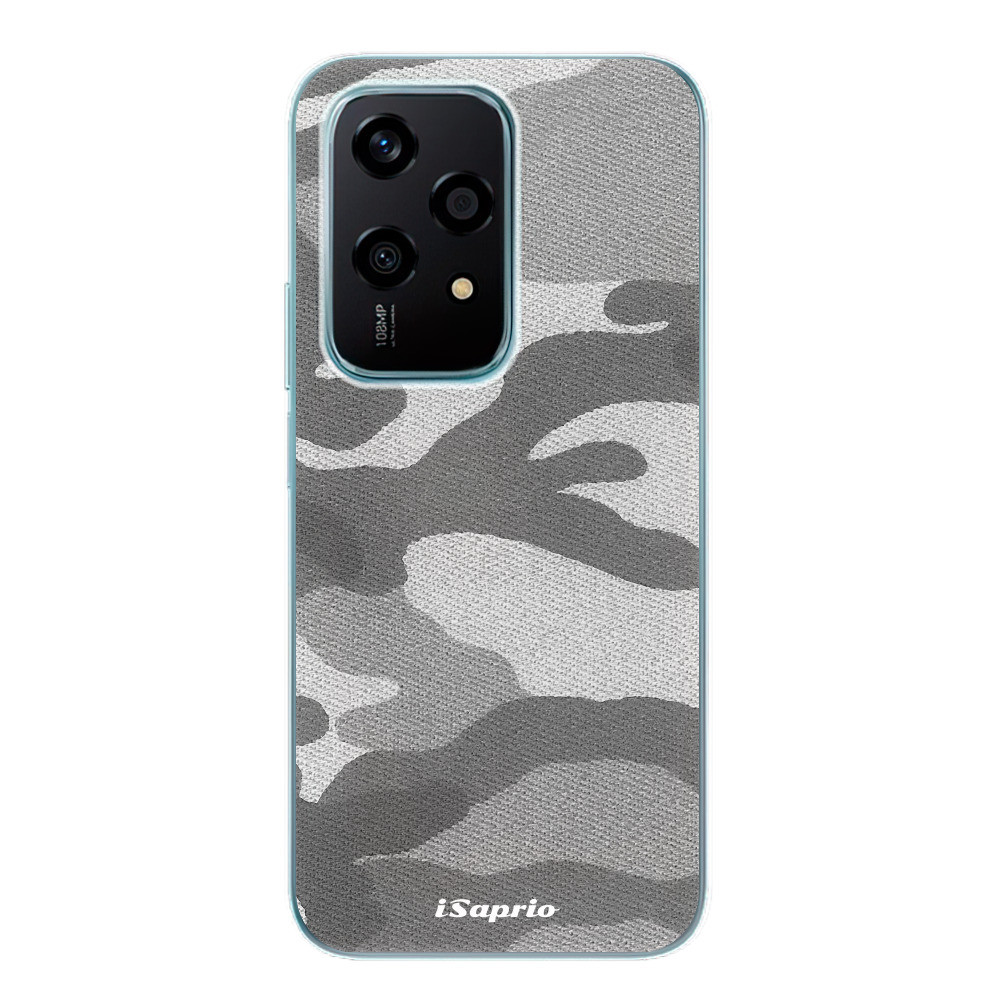 Odolné silikónové puzdro iSaprio - Gray Camuflage 02 - Honor 200 Lite