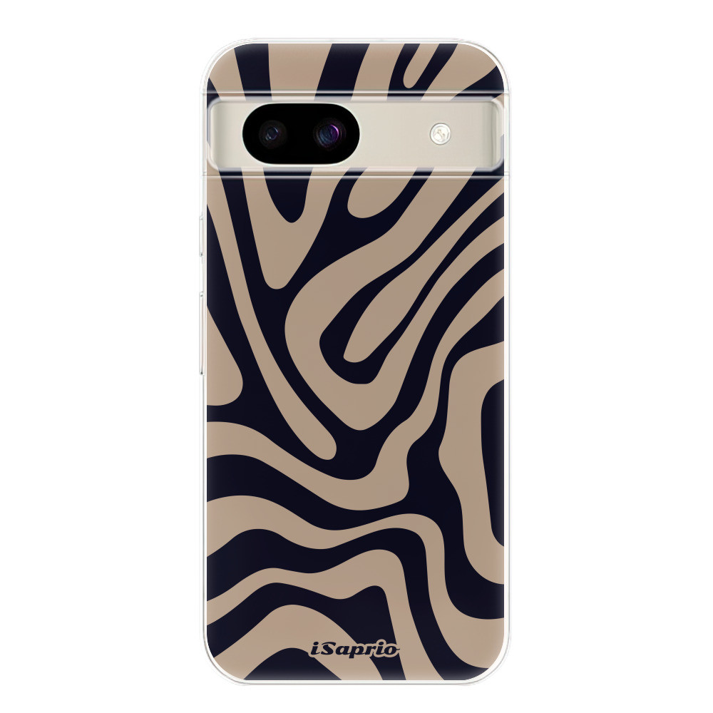 Odolné silikónové puzdro iSaprio - Zebra Black - Google Pixel 8a