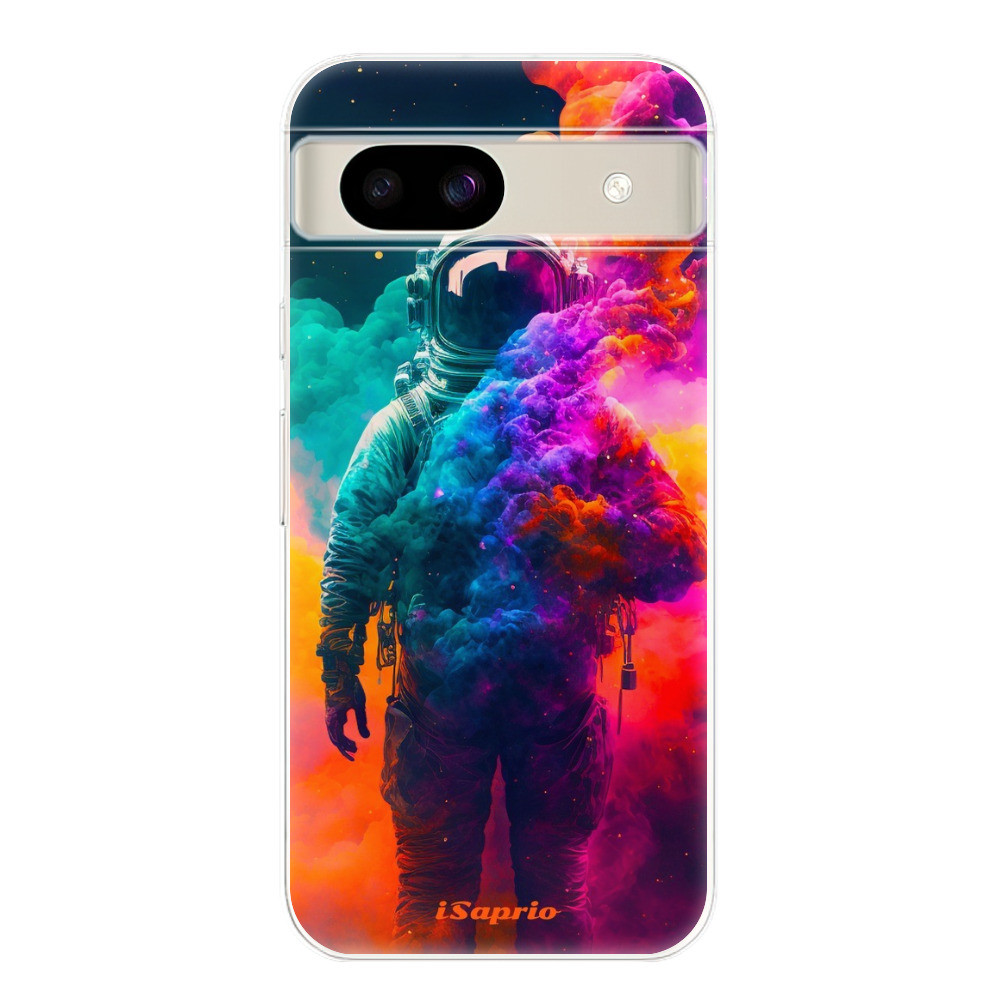 Odolné silikónové puzdro iSaprio - Astronaut in Colors - Google Pixel 8a