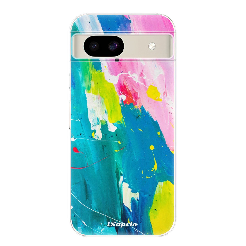Odolné silikónové puzdro iSaprio - Abstract Paint 04 - Google Pixel 8a