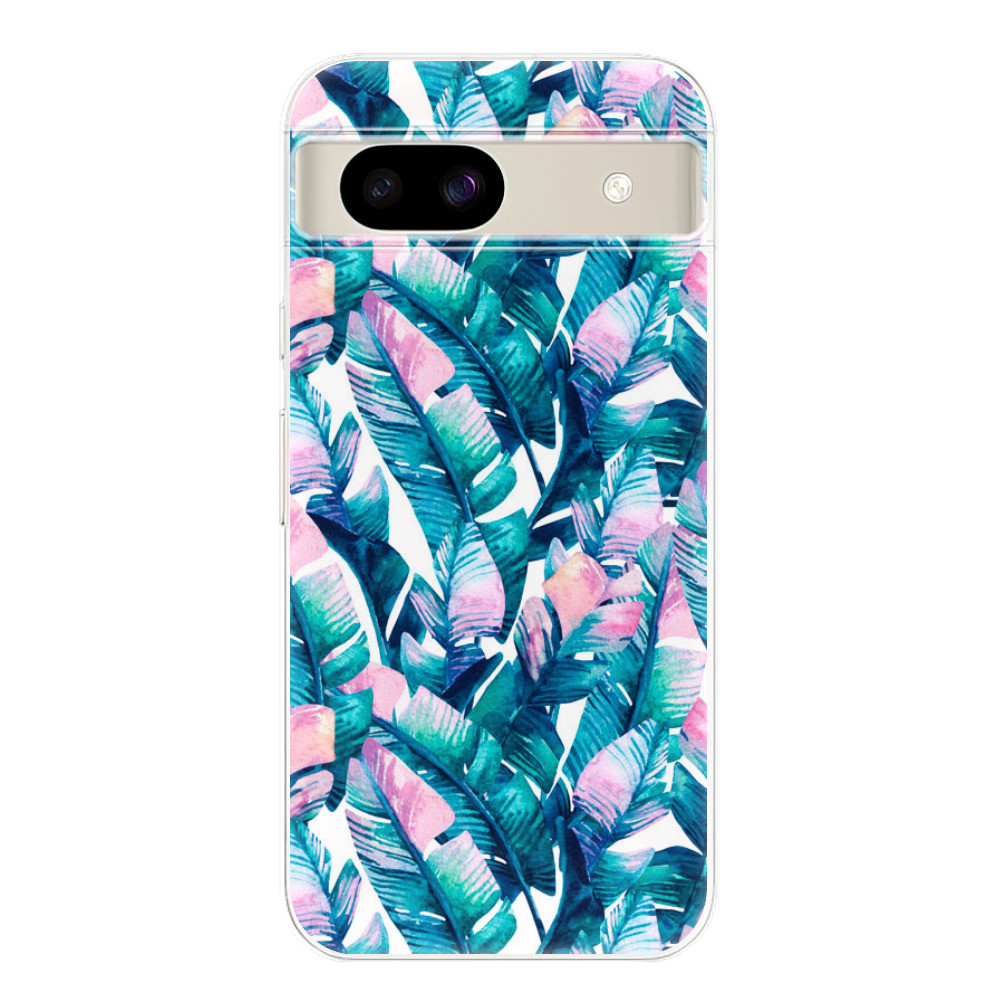 Odolné silikónové puzdro iSaprio - Palm Leaves 03 - Google Pixel 8a