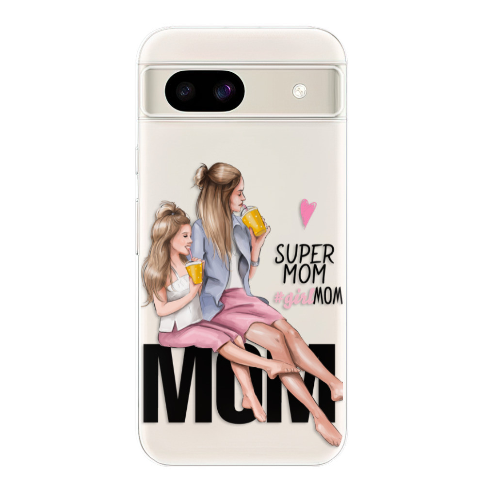 Odolné silikónové puzdro iSaprio - Milk Shake - Blond - Google Pixel 8a