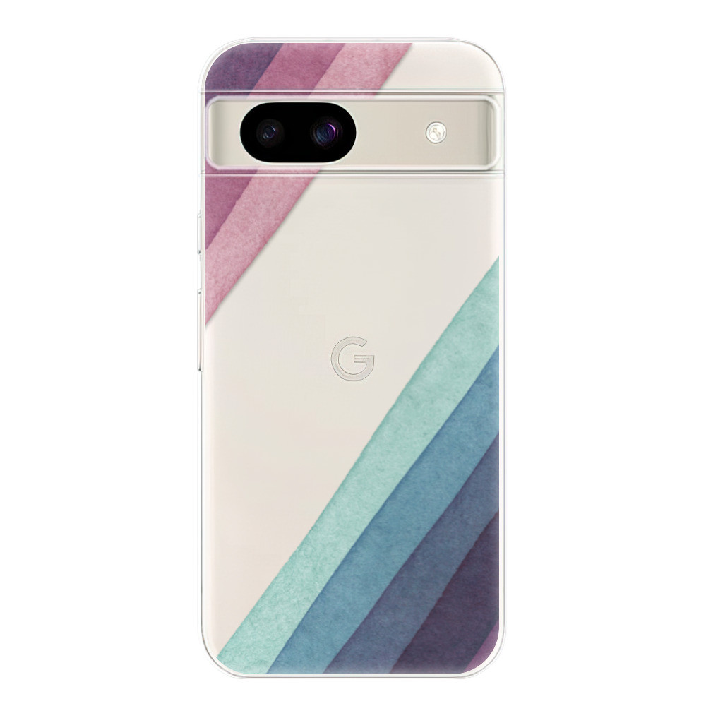 Odolné silikónové puzdro iSaprio - Glitter Stripes 01 - Google Pixel 8a