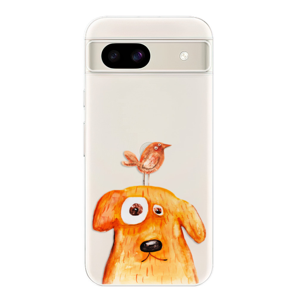 Odolné silikónové puzdro iSaprio - Dog And Bird - Google Pixel 8a