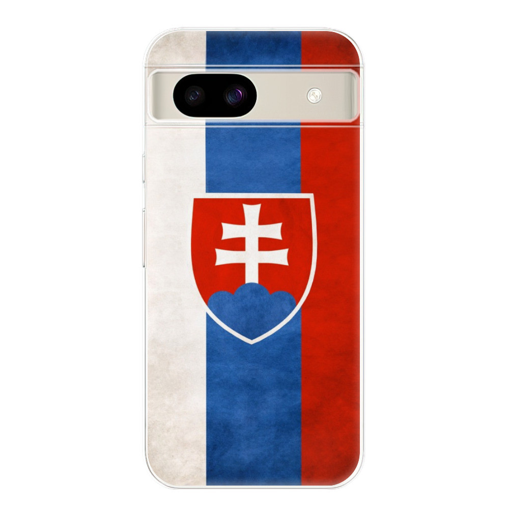 Odolné silikónové puzdro iSaprio - Slovakia Flag - Google Pixel 8a
