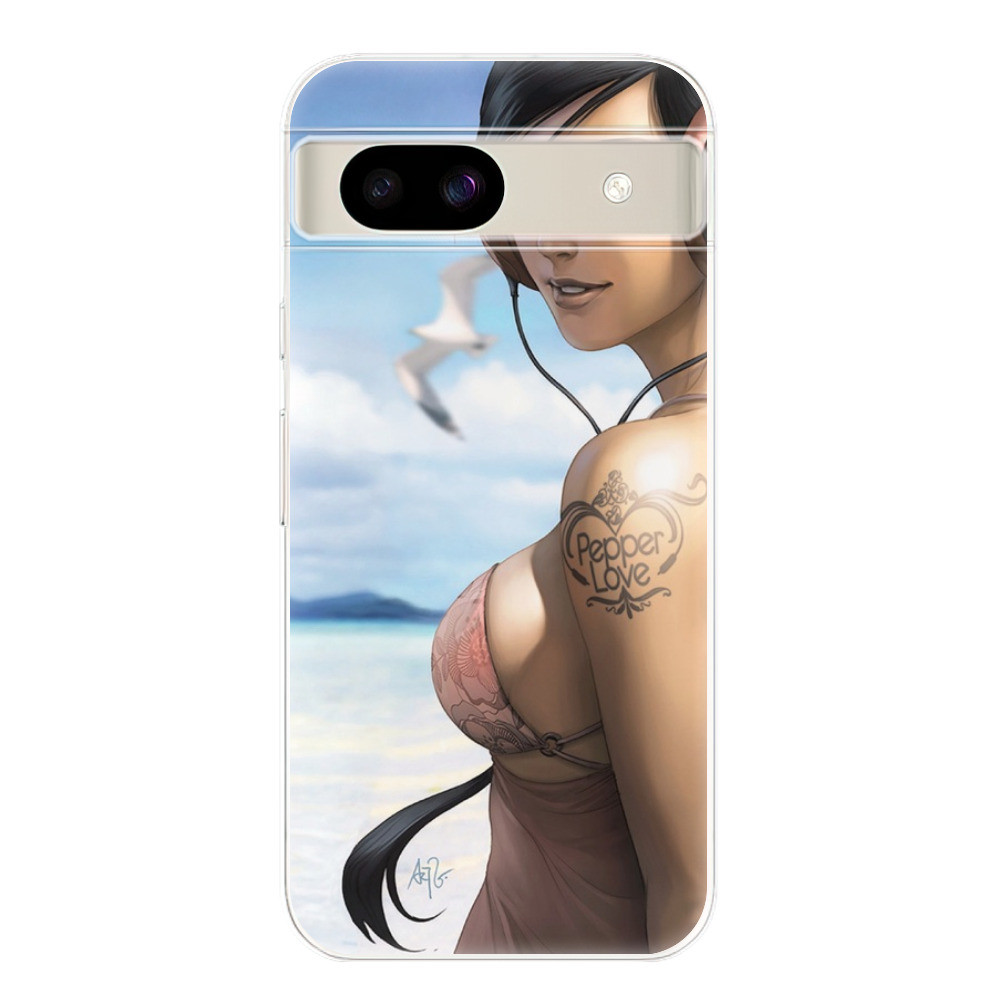 Odolné silikónové puzdro iSaprio - Girl 02 - Google Pixel 8a