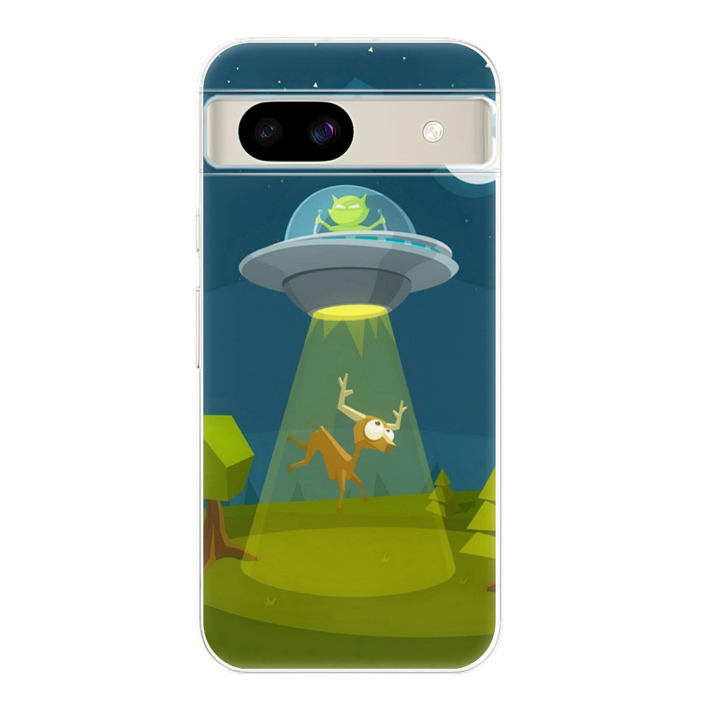 Odolné silikónové puzdro iSaprio - Alien 01 - Google Pixel 8a