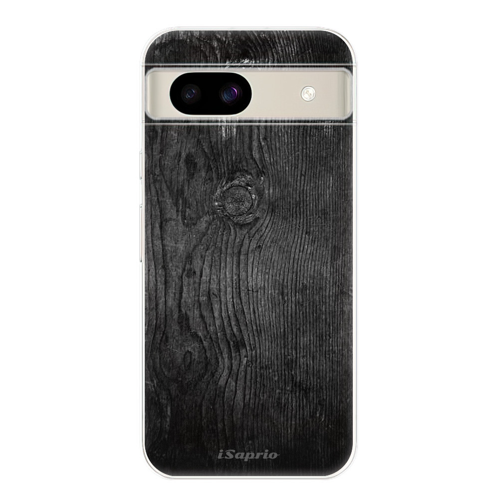 Odolné silikónové puzdro iSaprio - Black Wood 13 - Google Pixel 8a