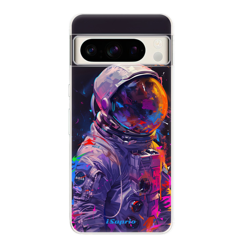 Odolné silikónové puzdro iSaprio - Neon Astronaut - Google Pixel 8 Pro