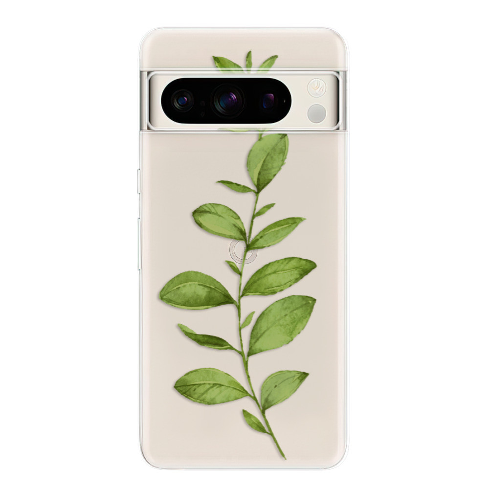 Odolné silikónové puzdro iSaprio - Green Plant 01 - Google Pixel 8 Pro