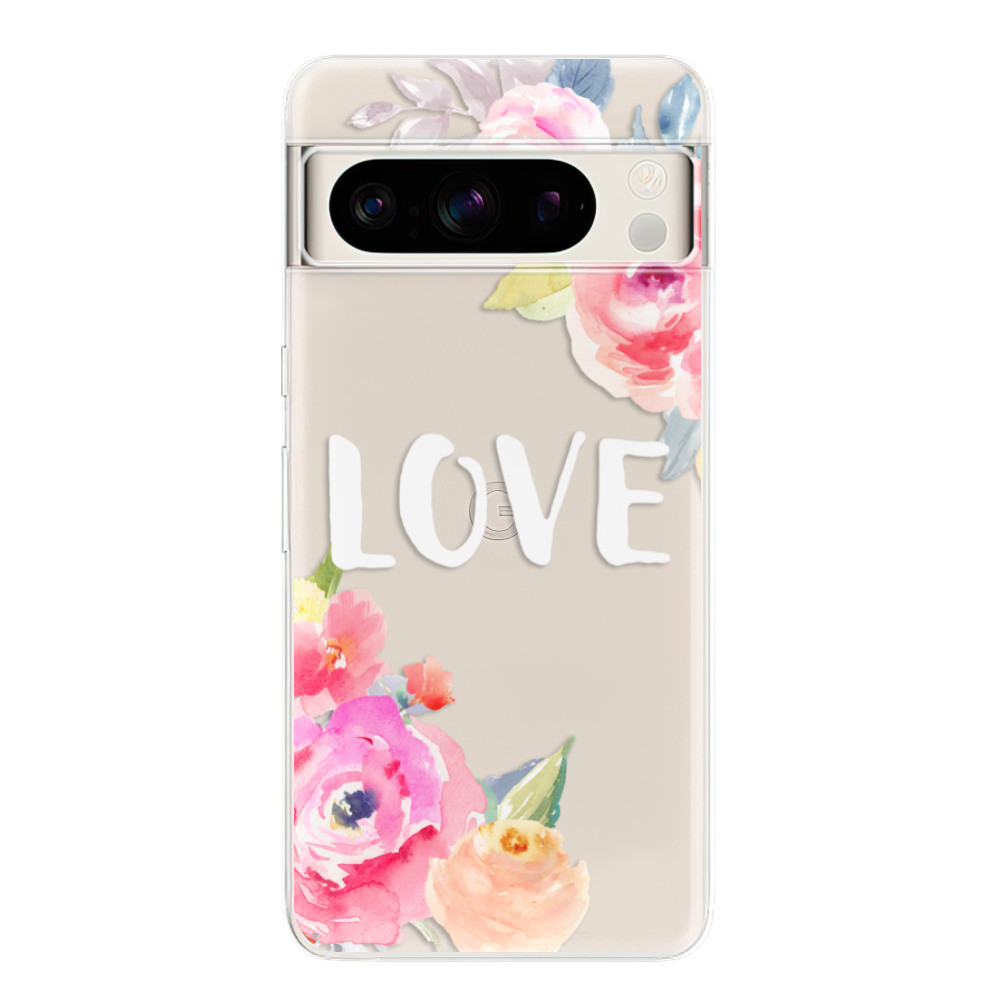 Odolné silikónové puzdro iSaprio - Love - Google Pixel 8 Pro