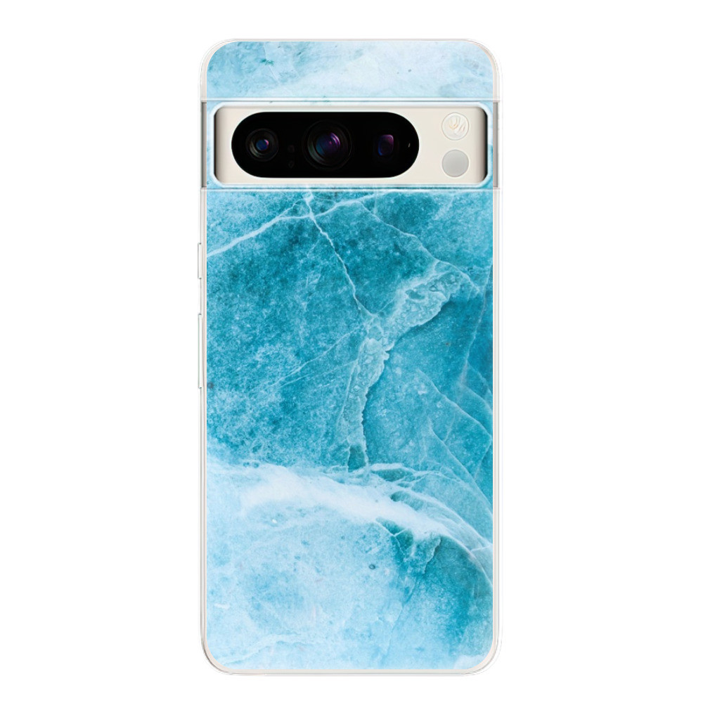 Odolné silikónové puzdro iSaprio - Blue Marble - Google Pixel 8 Pro