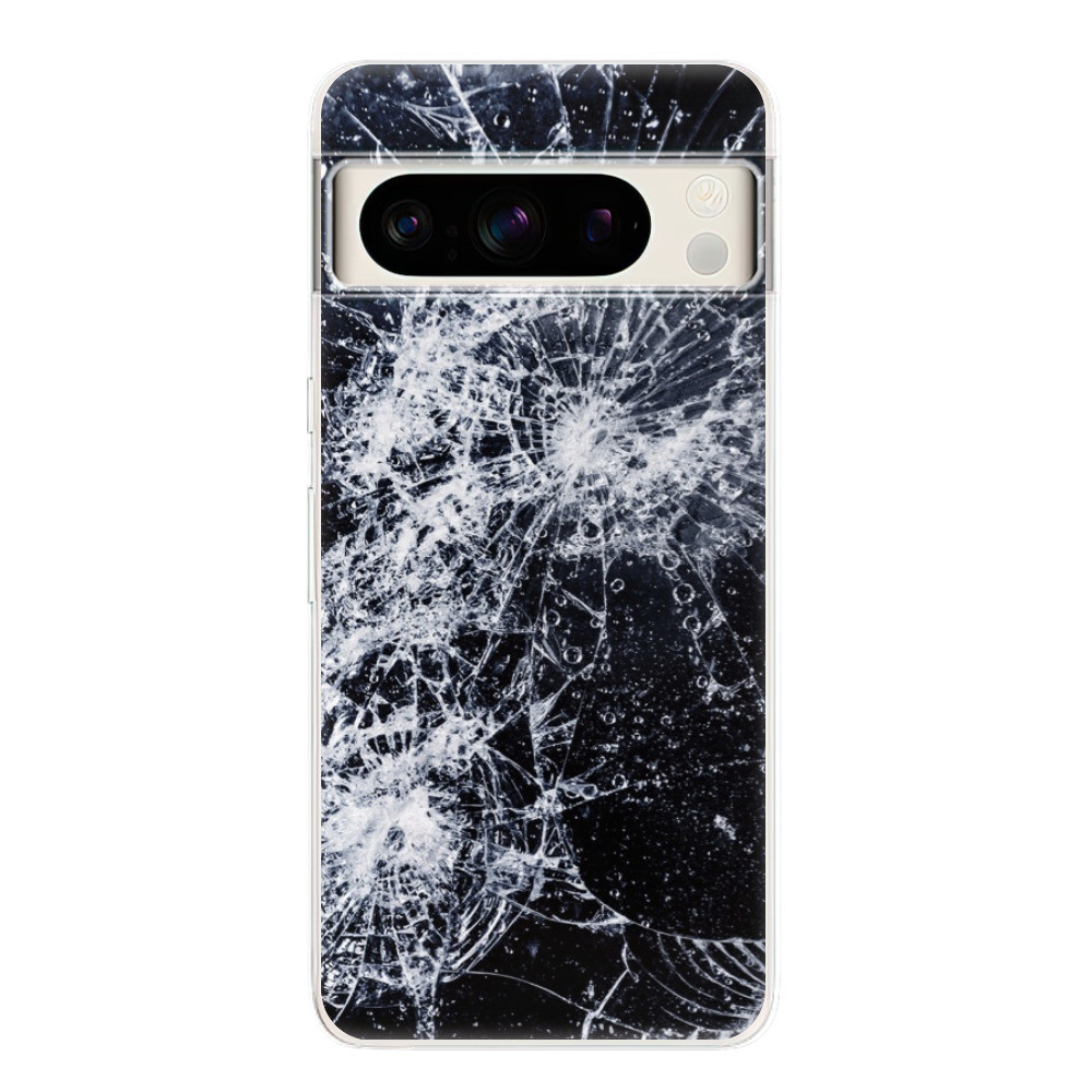 Odolné silikónové puzdro iSaprio - Cracked - Google Pixel 8 Pro