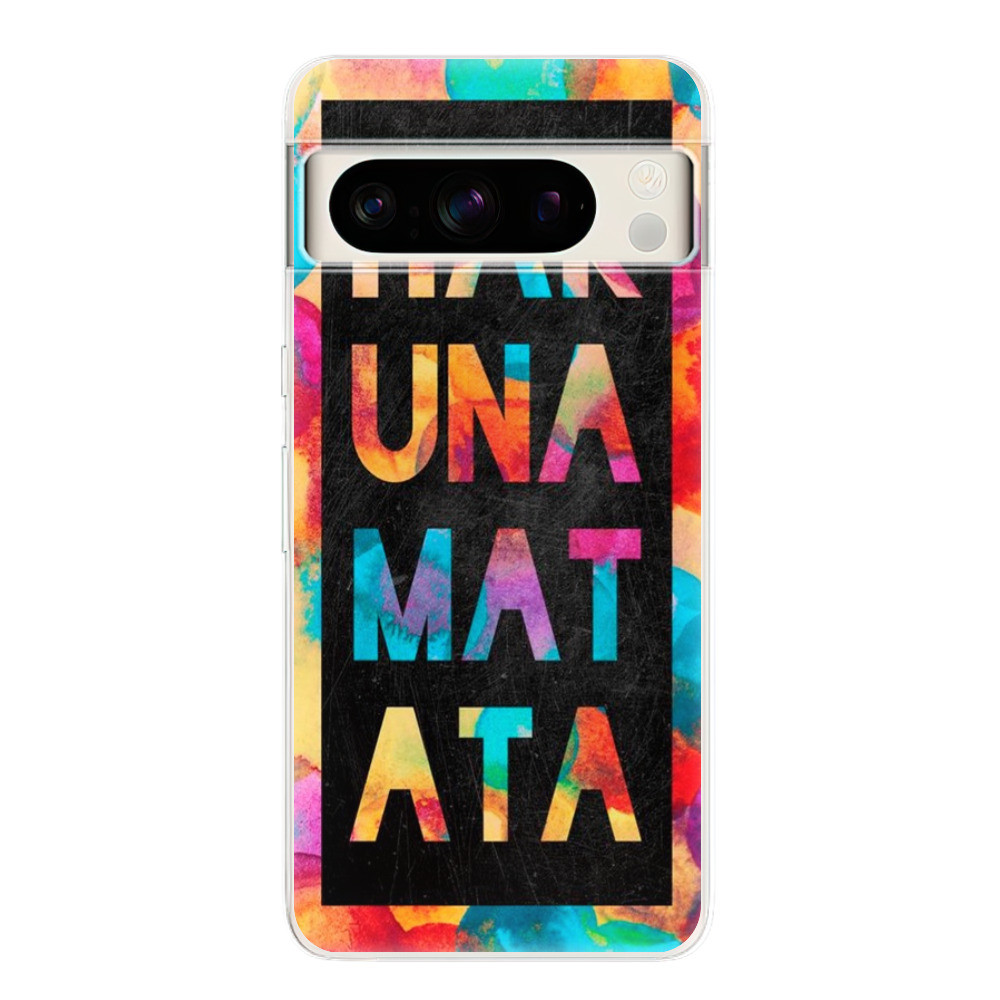 Odolné silikónové puzdro iSaprio - Hakuna Matata 01 - Google Pixel 8 Pro