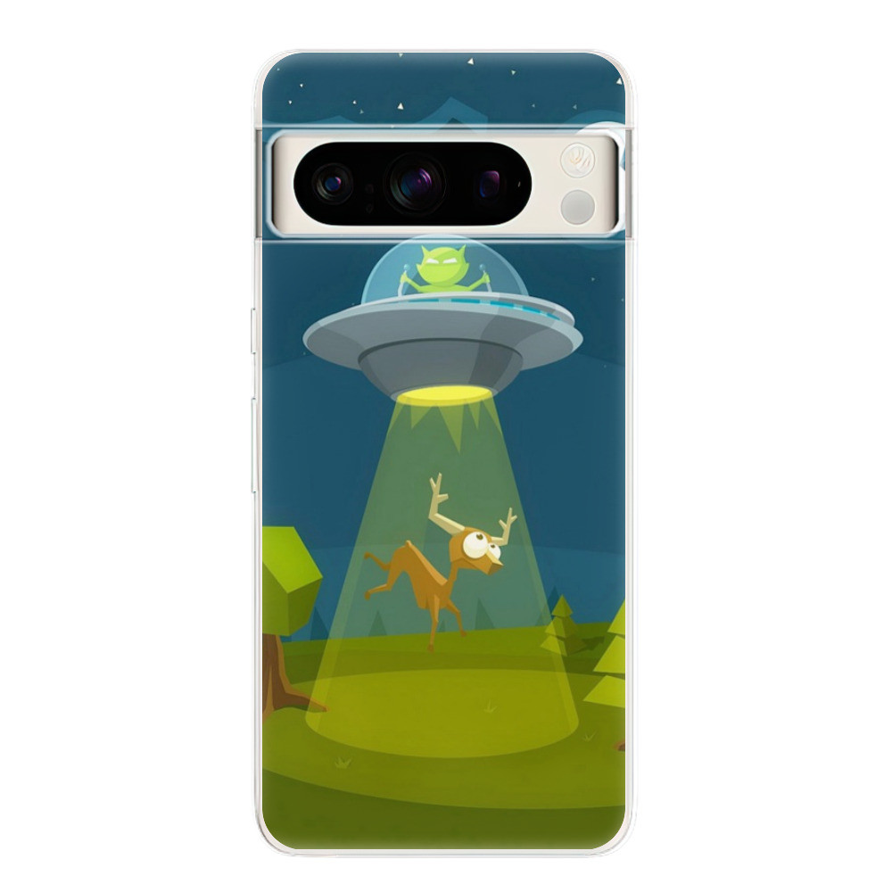 Odolné silikónové puzdro iSaprio - Alien 01 - Google Pixel 8 Pro