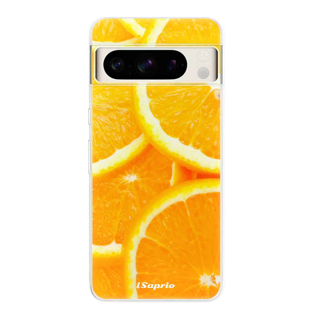 Odolné silikónové puzdro iSaprio - Orange 10 - Google Pixel 8 Pro