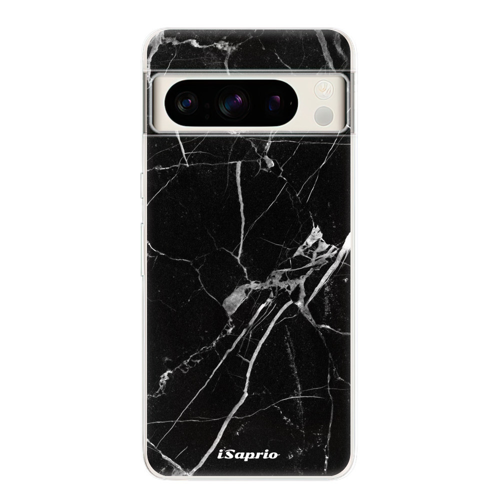 Odolné silikónové puzdro iSaprio - Black Marble 18 - Google Pixel 8 Pro