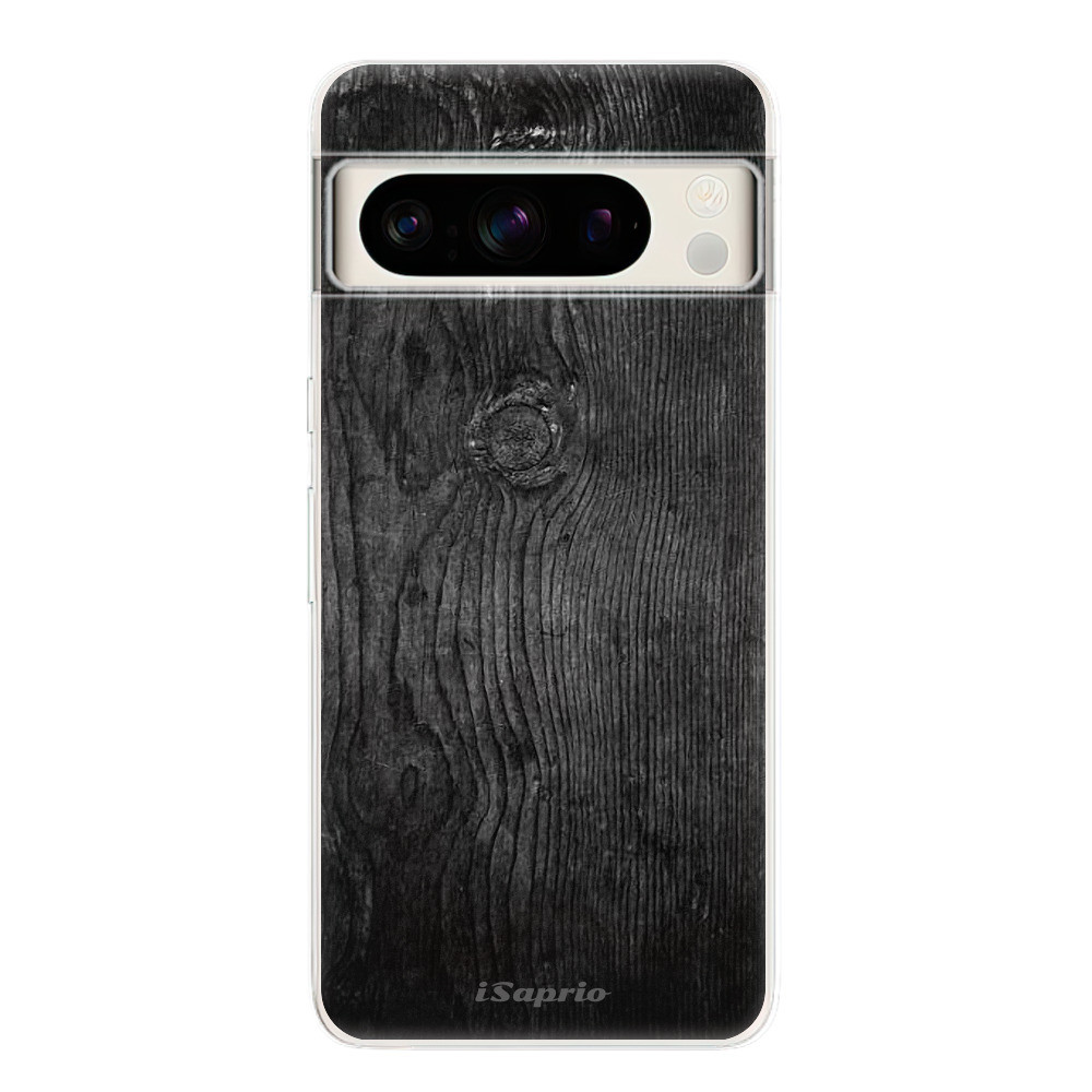 Odolné silikónové puzdro iSaprio - Black Wood 13 - Google Pixel 8 Pro