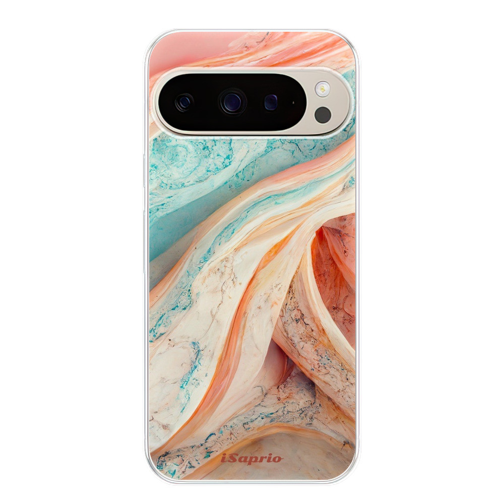 Odolné silikónové puzdro iSaprio - Orange and Blue - Google Pixel 9 / 9 Pro