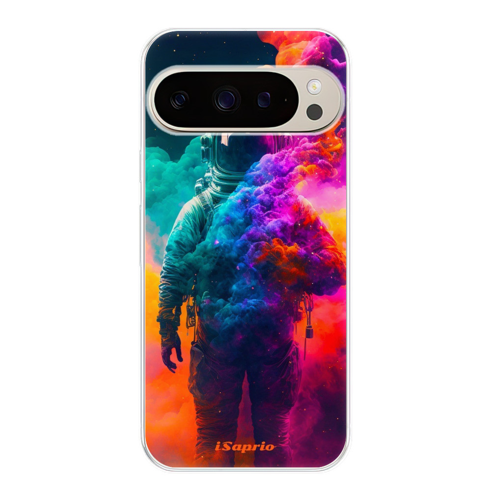 Odolné silikónové puzdro iSaprio - Astronaut in Colors - Google Pixel 9 / 9 Pro