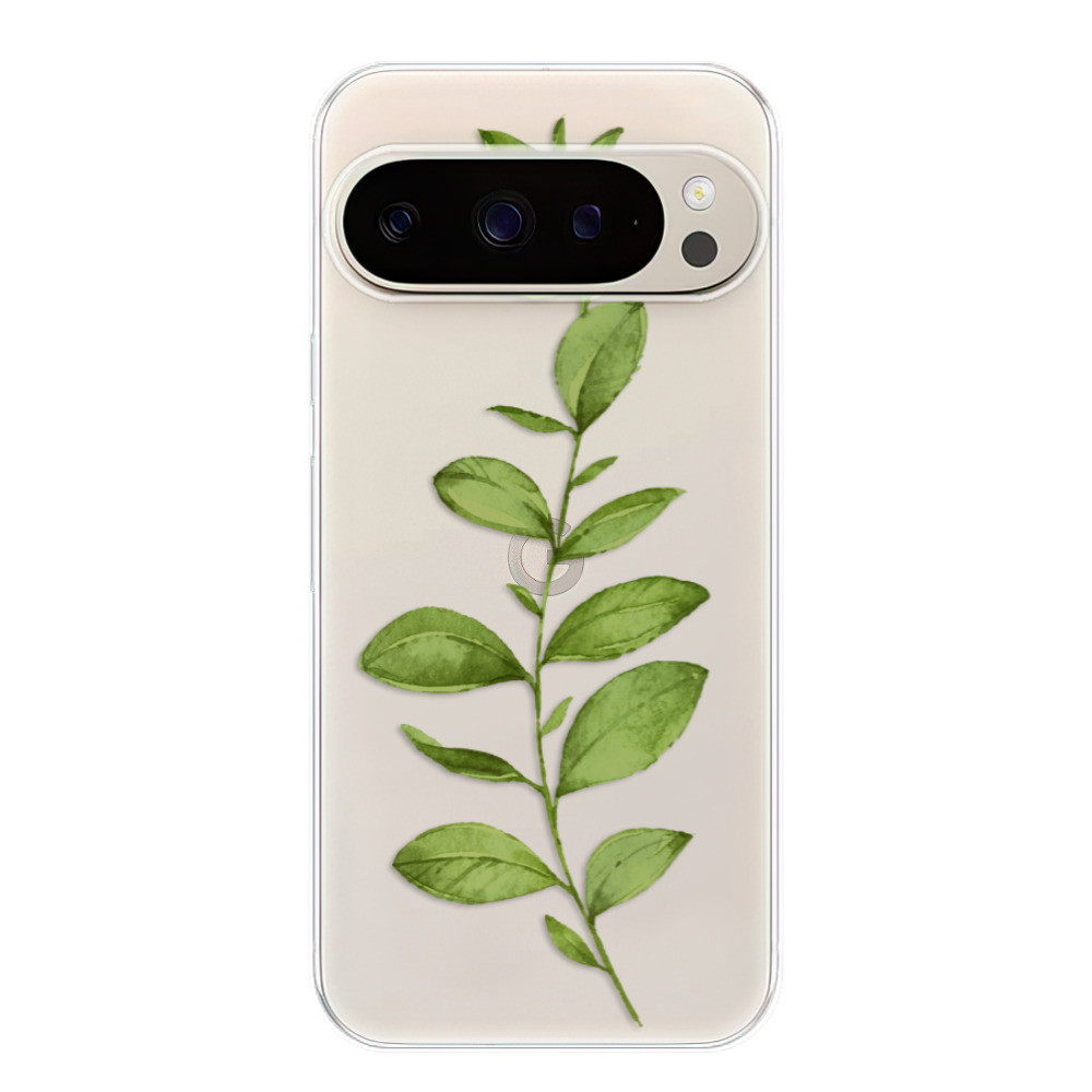 Odolné silikónové puzdro iSaprio - Green Plant 01 - Google Pixel 9 / 9 Pro