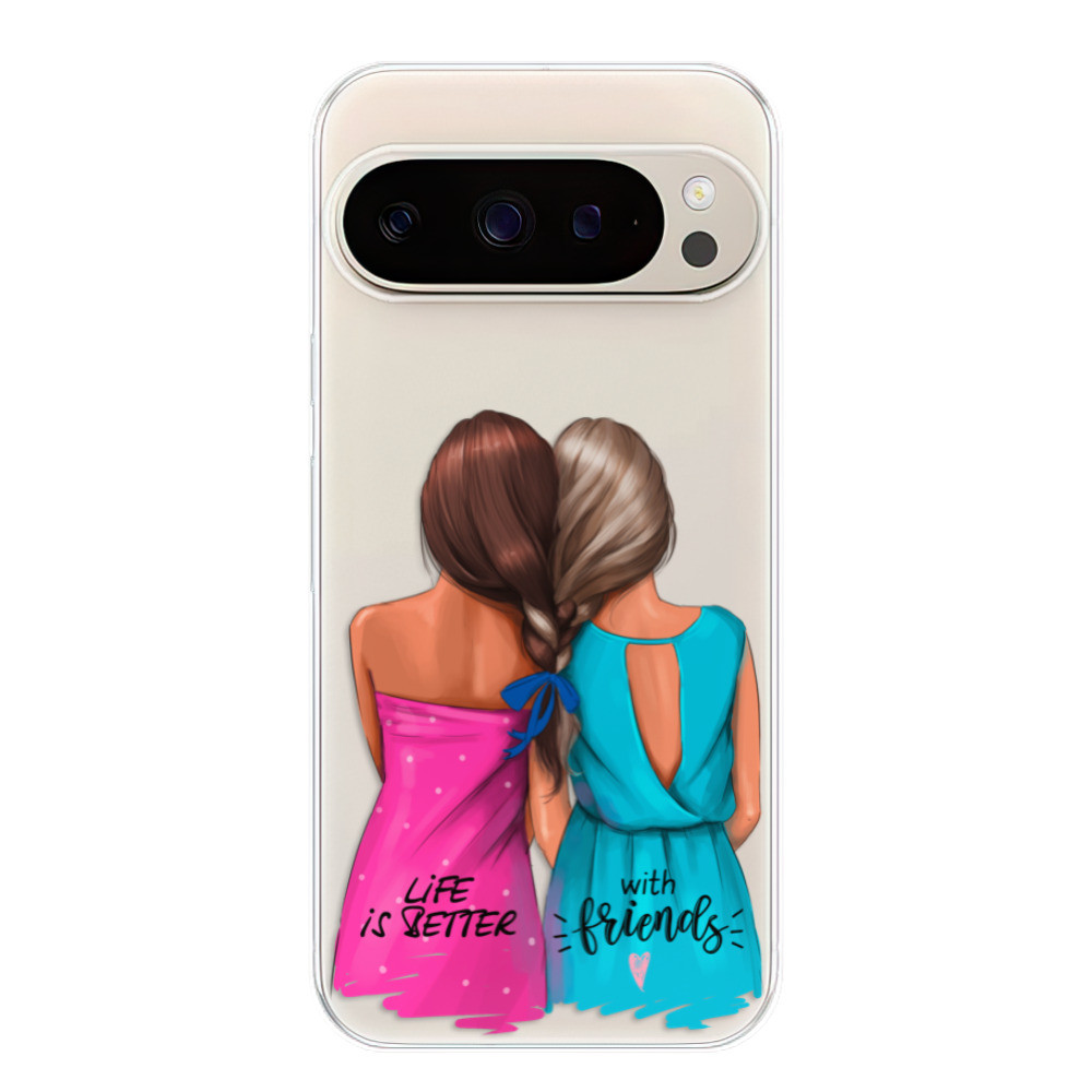 Odolné silikónové puzdro iSaprio - Best Friends - Google Pixel 9 / 9 Pro