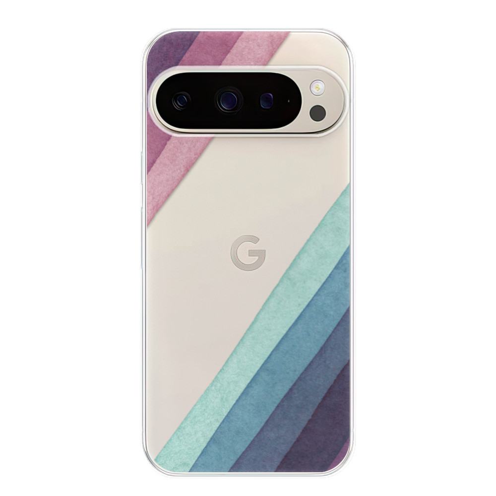 Odolné silikónové puzdro iSaprio - Glitter Stripes 01 - Google Pixel 9 / 9 Pro