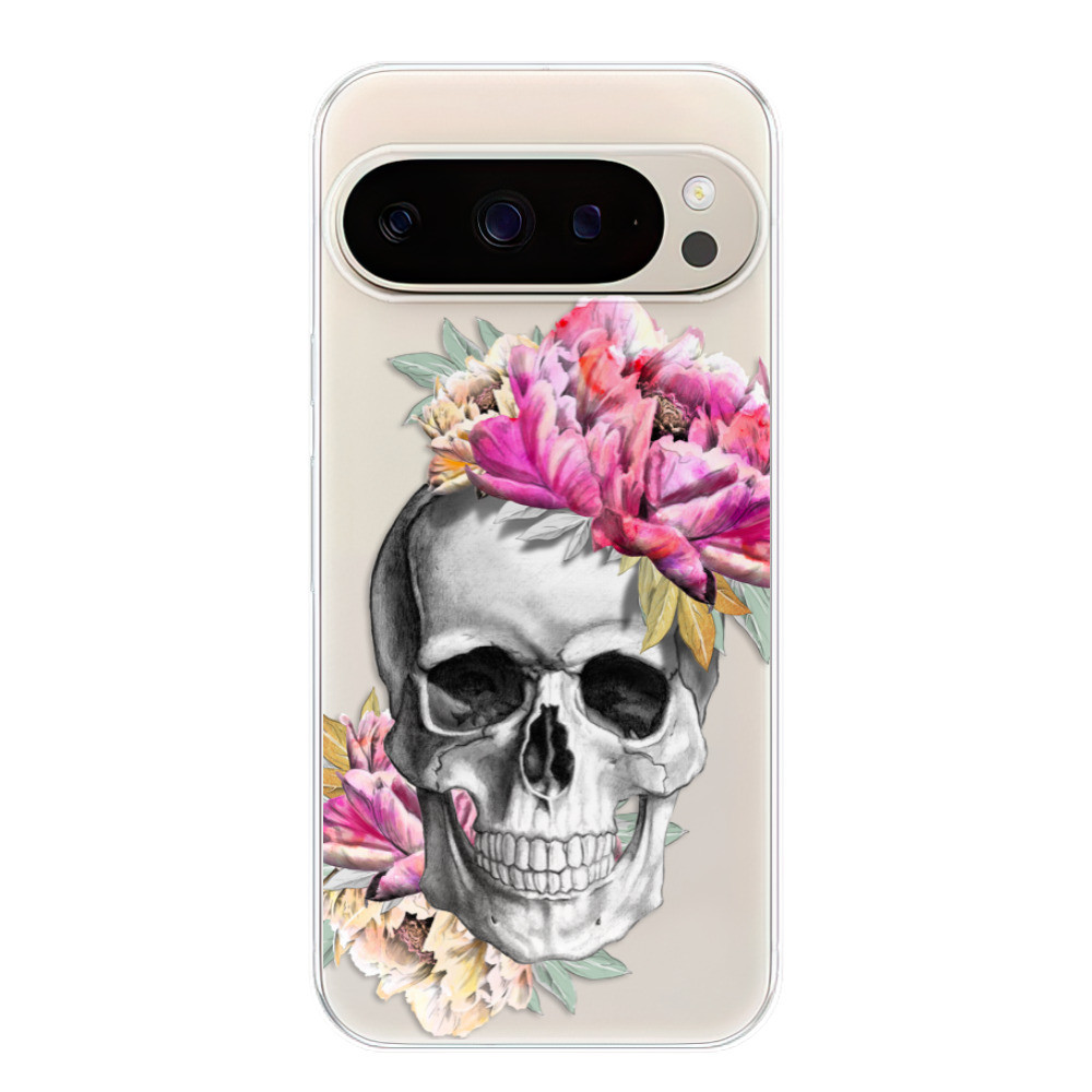 Odolné silikónové puzdro iSaprio - Pretty Skull - Google Pixel 9 / 9 Pro