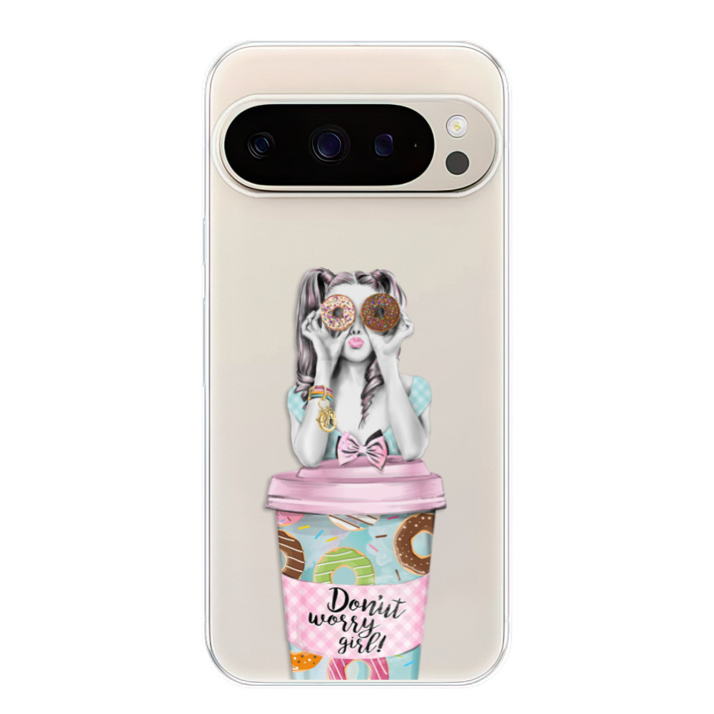 Odolné silikónové puzdro iSaprio - Donut Worry - Google Pixel 9 / 9 Pro