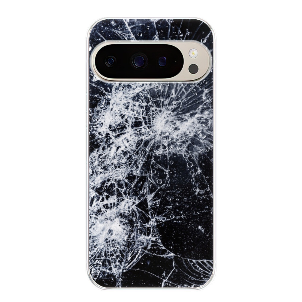 Odolné silikónové puzdro iSaprio - Cracked - Google Pixel 9 / 9 Pro