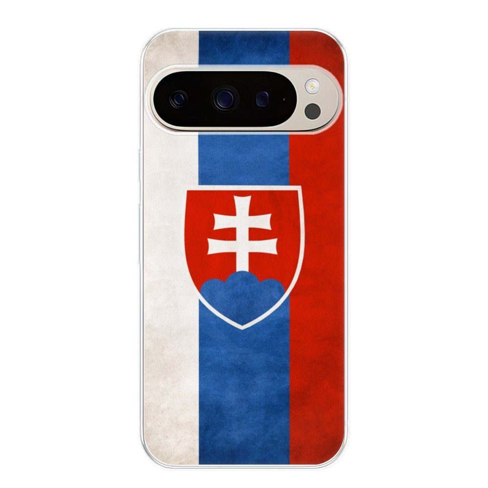 Odolné silikónové puzdro iSaprio - Slovakia Flag - Google Pixel 9 / 9 Pro
