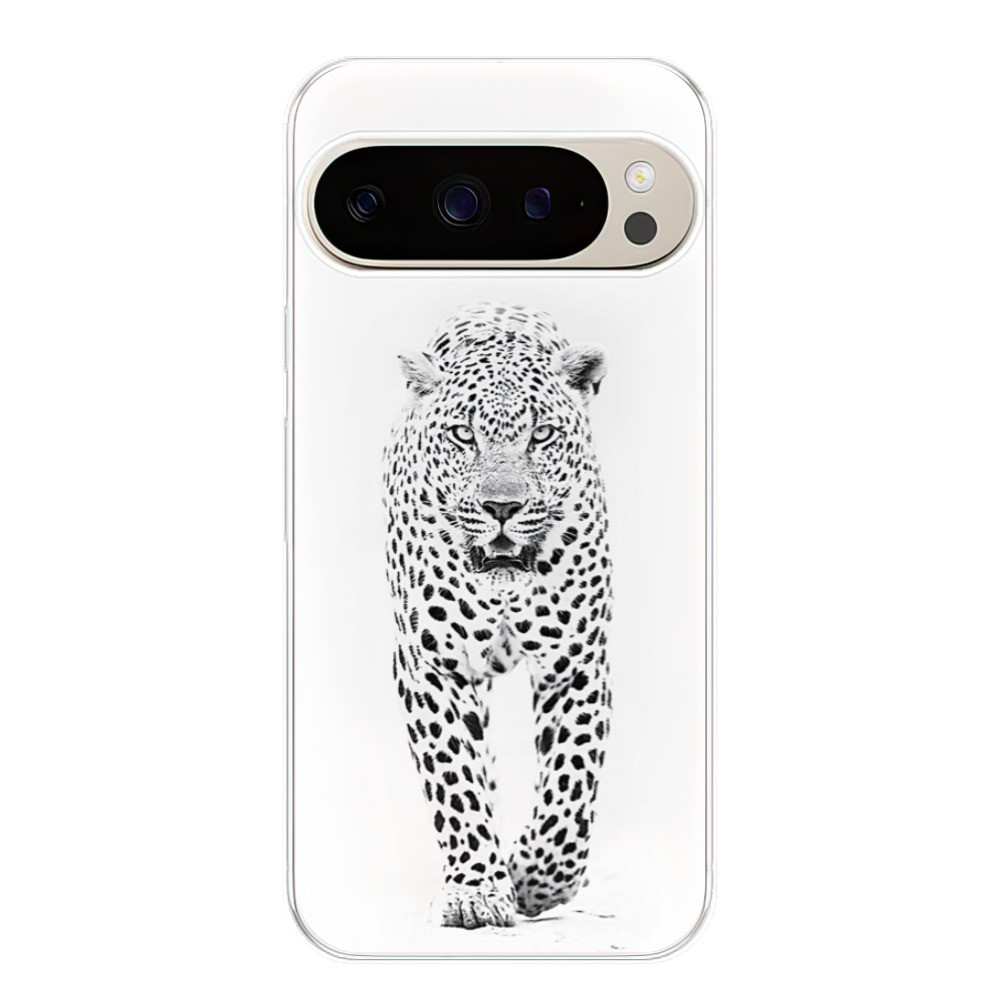 Odolné silikónové puzdro iSaprio - White Jaguar - Google Pixel 9 / 9 Pro