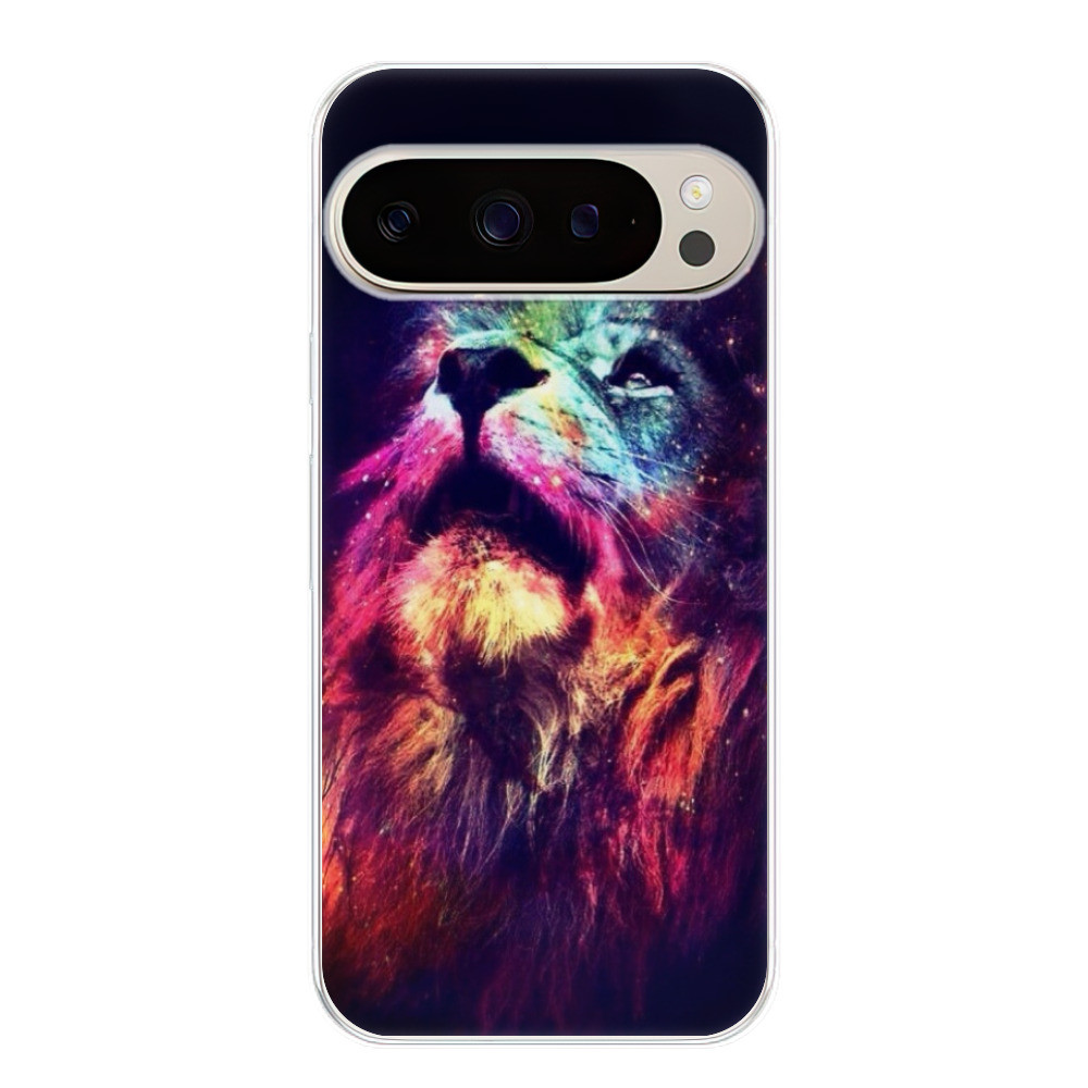 Odolné silikónové puzdro iSaprio - Lion in Colors - Google Pixel 9 / 9 Pro