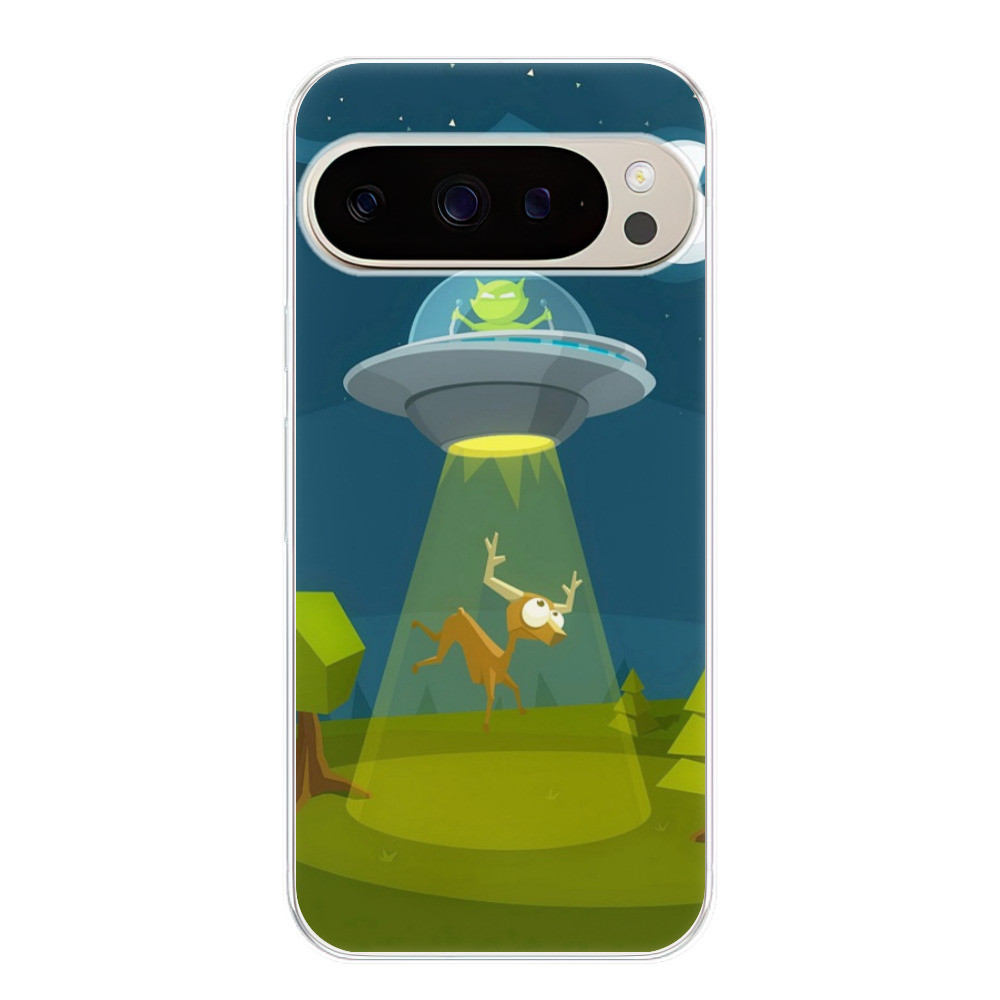 Odolné silikónové puzdro iSaprio - Alien 01 - Google Pixel 9 / 9 Pro