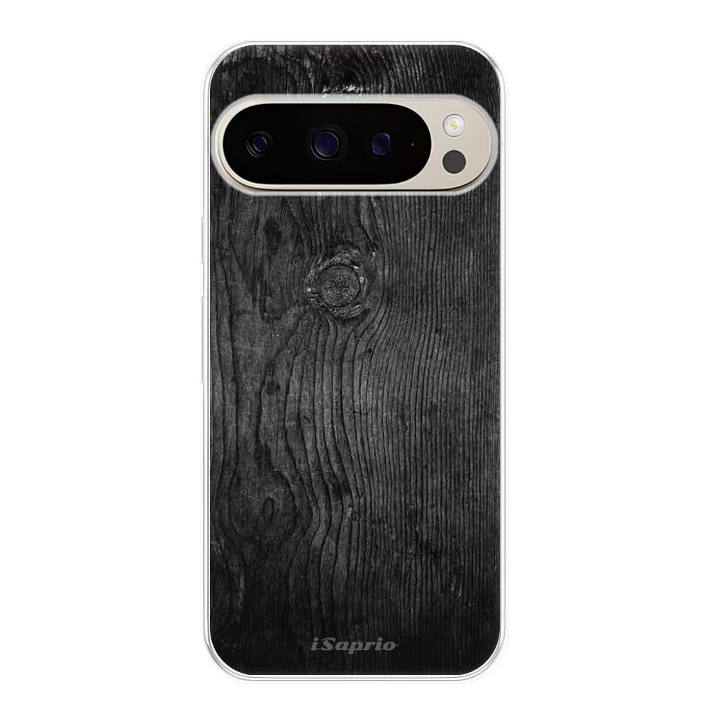 Odolné silikónové puzdro iSaprio - Black Wood 13 - Google Pixel 9 / 9 Pro