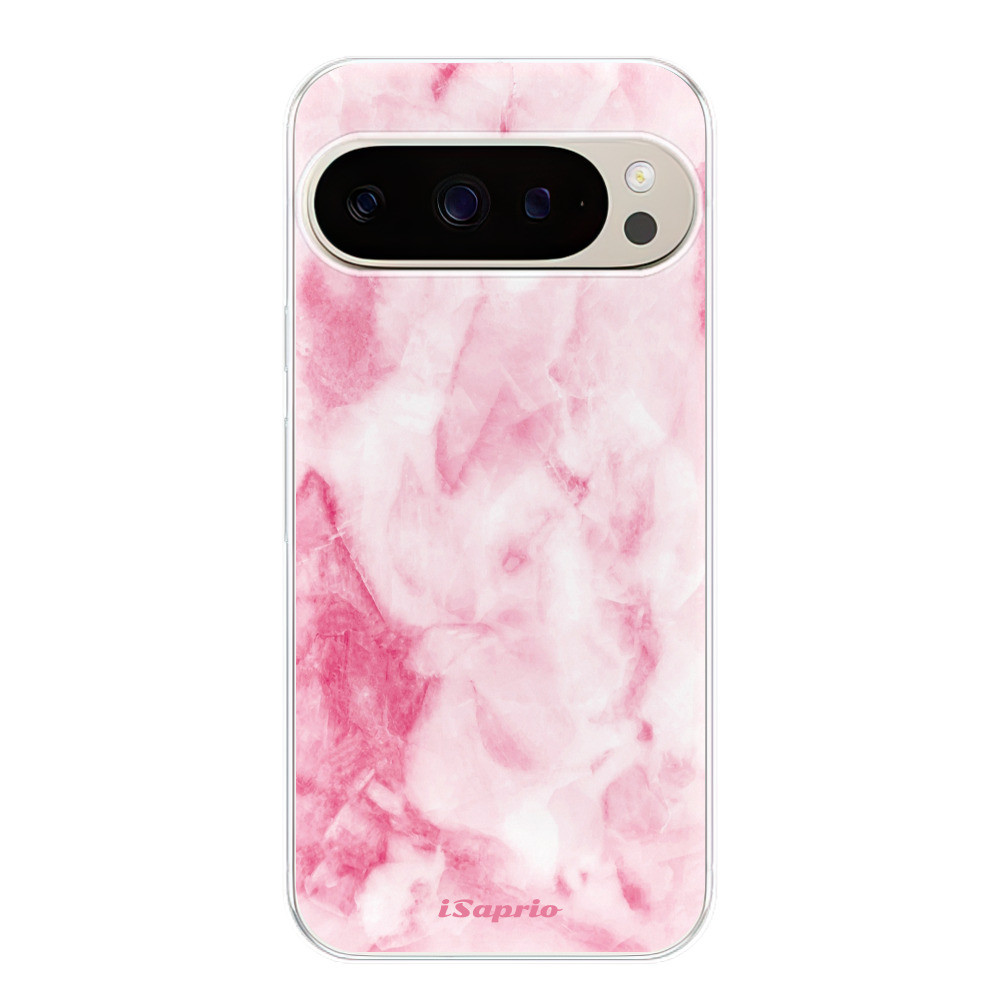 Odolné silikónové puzdro iSaprio - RoseMarble 16 - Google Pixel 9 / 9 Pro