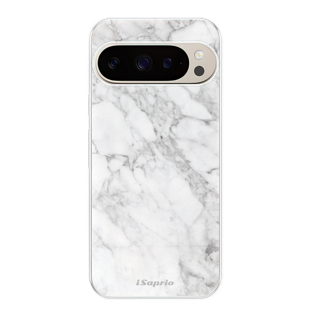 Odolné silikónové puzdro iSaprio - SilverMarble 14 - Google Pixel 9 / 9 Pro