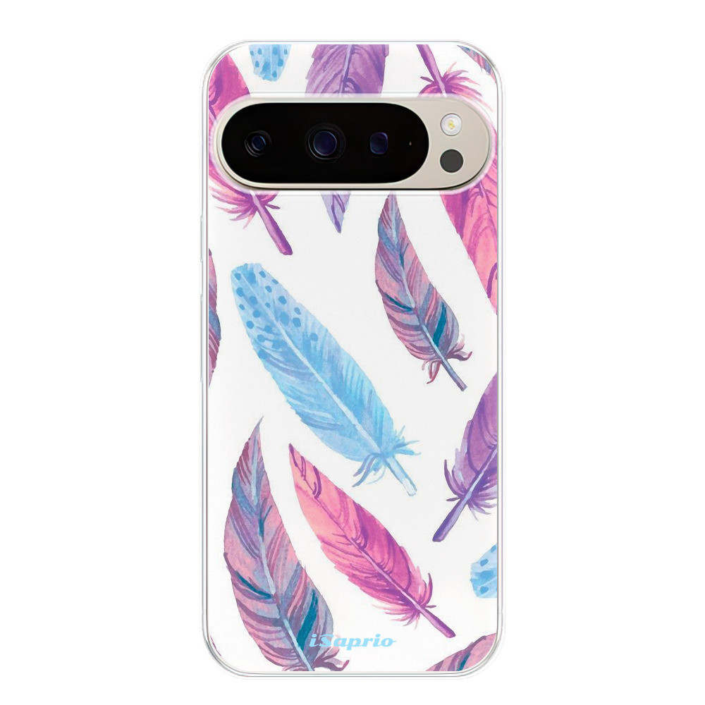 Odolné silikónové puzdro iSaprio - Feather Pattern 10 - Google Pixel 9 / 9 Pro
