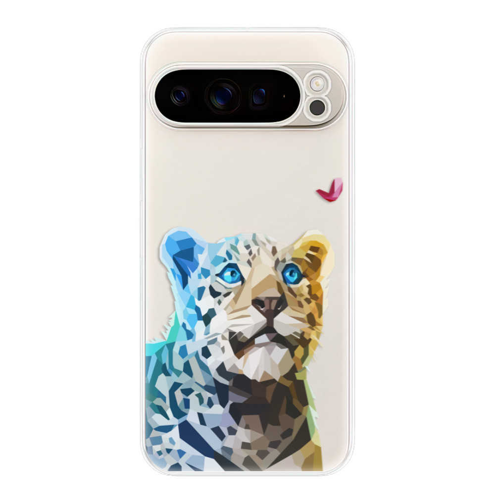 Odolné silikónové puzdro iSaprio - Leopard With Butterfly - Google Pixel 9 Pro XL