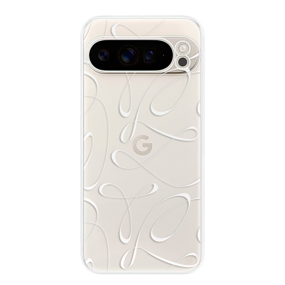 Odolné silikónové puzdro iSaprio - Fancy - white - Google Pixel 9 Pro XL