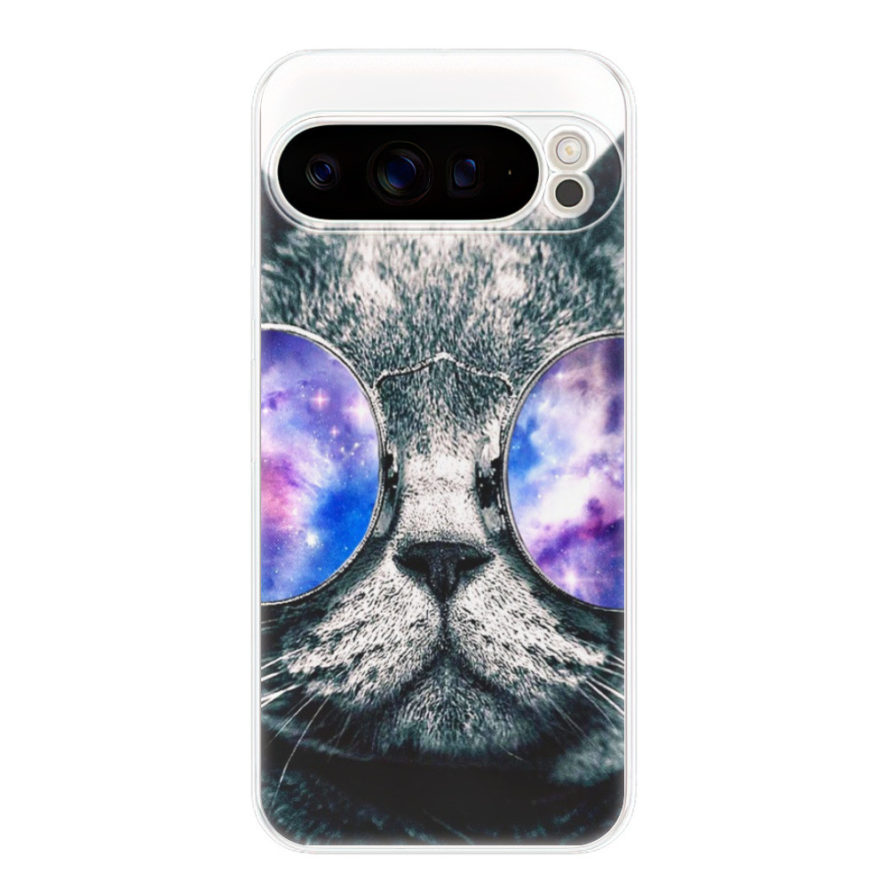 Odolné silikónové puzdro iSaprio - Galaxy Cat - Google Pixel 9 Pro XL
