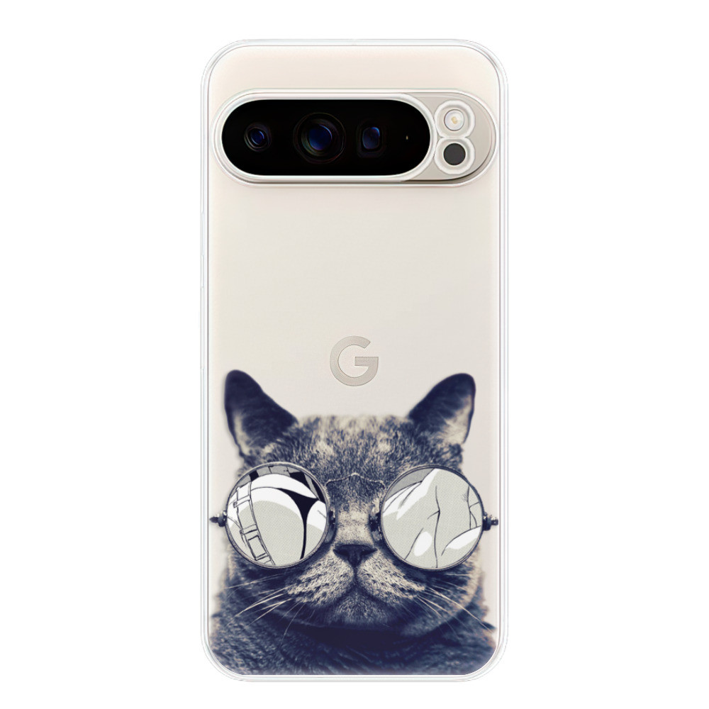 Odolné silikónové puzdro iSaprio - Crazy Cat 01 - Google Pixel 9 Pro XL