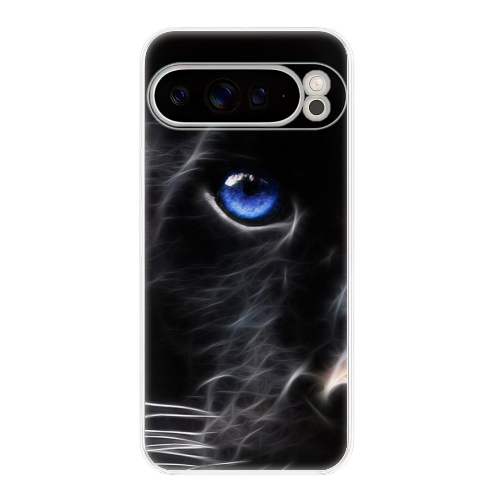 Odolné silikónové puzdro iSaprio - Black Puma - Google Pixel 9 Pro XL