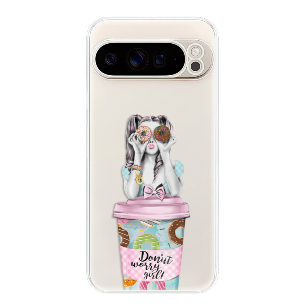 Odolné silikónové puzdro iSaprio - Donut Worry - Google Pixel 9 Pro XL